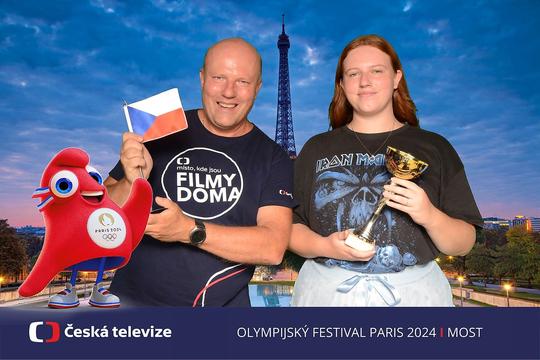 Olympijský festival_Zážitkový fotokoutek DámeFotky_Česká televize